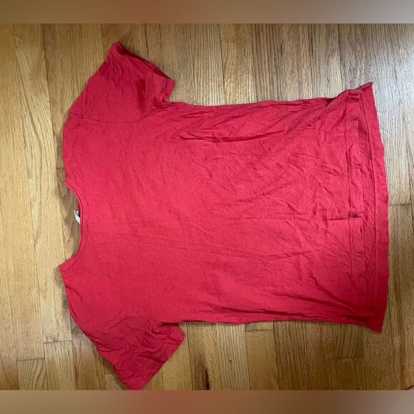 CC Filson Womens Short Sleeve Jersey T-shirt Plain RED SMALL - 20154344 - Picture 11 of 11